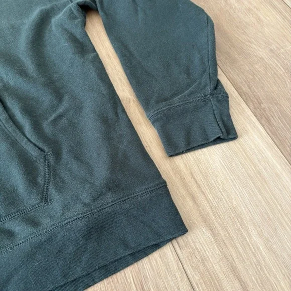 American Eagle Womens Size Large Sweatshirt Jegging Fit Green solid Ahh Mazingly - Picture 2 of 7